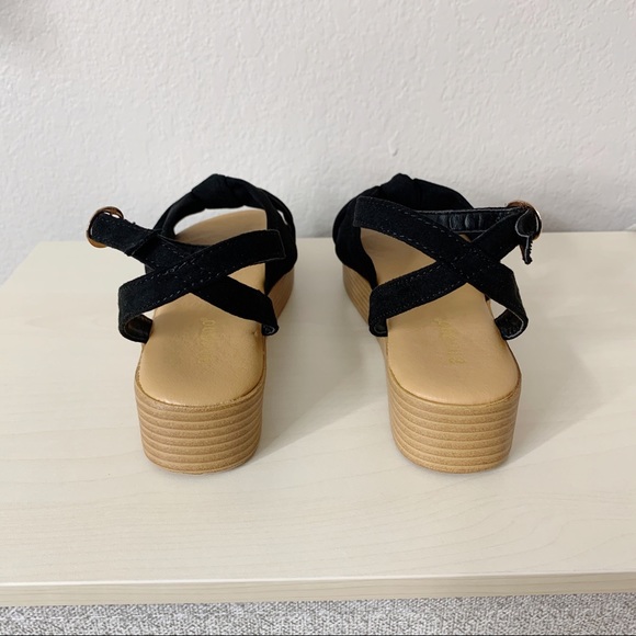 ✨NEW Marissa Platform Sandal- in Black - Picture 5 of 6
